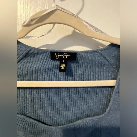 Jessica Simpson light blue sweater size small. - Picture 2 of 5